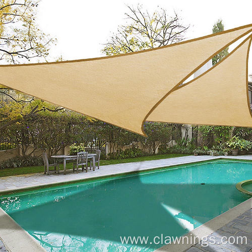 Triangle SunShade Sail Screen Canopy Outdoor Patio Cover